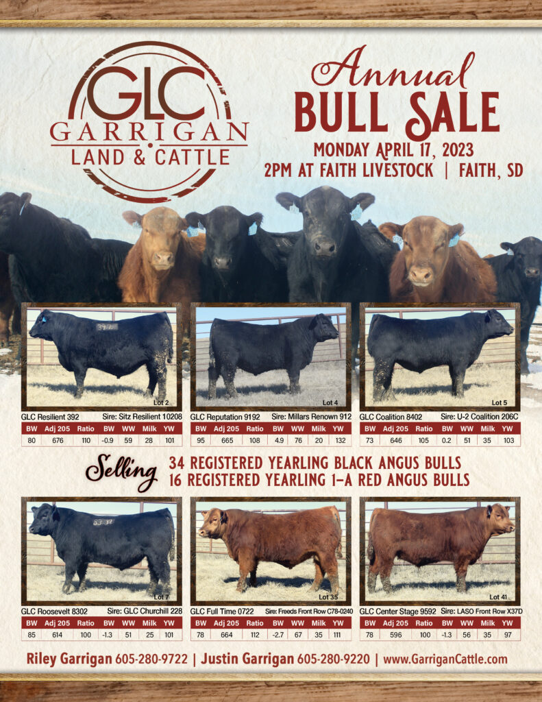 Sales Garrigan Land & Cattle